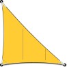 Toile ombrage triangle rectangle avec anneaux inox
